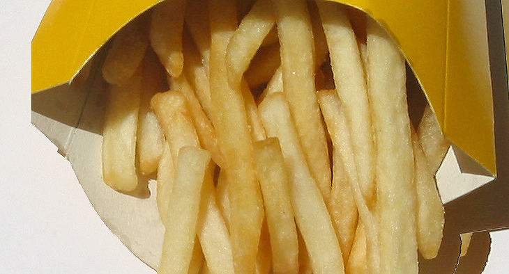 A photo of French fries.